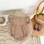 [66-90cm]半袖 ロンパース ベビー 刺繍 通気性抜群 - Image 2