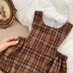 [66-90cm]シャツorサロペット ベビー おしゃれ チェック柄 - Image 4