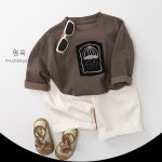 [80-130cm]パンツ キッズ ゆったり ナチュラル - Image 2