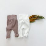 [66-90cm]ベビー レギンス やわらか素材 シンプル - Image 4