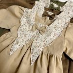 [73-120cm]ワンピース 女の子 おしゃれ リボン付き - Image 2