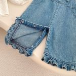 [73-110cm]可愛い トップスORデニムサロペット - Image 5