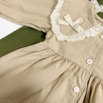 [73-120cm]ワンピース ベビー 女の子 レトロ 可愛い - Image 6