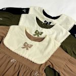 [73-120cm]ワンピース ベビー 女の子 おしゃれ リボン付き - Image 8