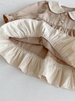 [73-120cm]ワンピース 女の子 写真映え ナチュラル フリルカラー - Image 5