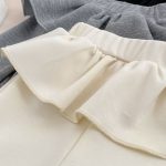 [73-120cm]女の子 ベビー レイヤード風 パンツ ナチュラル - Image 5