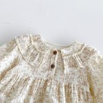 [66-90cm]ベビー 女の子 ロンパース 花柄 スウィート - Image 7