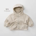 [80-130cm]フード付き アウター 男の子 新作 カジュアル - Image 3