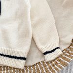 [73-120cm]リボン付き ニットカーディガン&フレアパンツ - Image 4