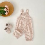 [73-110cm]サロペット 女の子 花柄 履きやすい - Image 5
