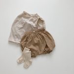 [66-100cm]ベビー ショートパンツ ナチュラル 着心地抜群 - Image 8