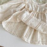 [66-100cm]トップス ベビー 女の子 レトロ ガーリー - Image 4