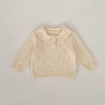 [66-100cm]ニットセーター OR パンツ ベビー 女の子 おしゃれ 無地 - Image 4