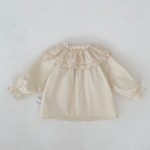 [73-130cm]フリル襟 トップス 女の子 肌触りが良い - Image 5