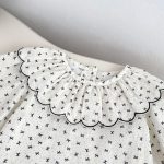 [66-100cm]花柄トップス&サロペットブルマ ベビー 写真映え - Image 8