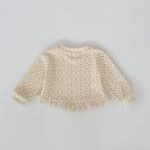 [73-110cm]セットアップ ベビー 女の子 花柄 フリルデザイン - Image 3