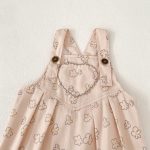 [73-110cm]サロペット 女の子 花柄 履きやすい - Image 8