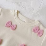 [66-100cm]セットアップ ベビー 女の子 リボン付き 可愛い - Image 5