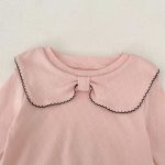 [66-90cm]ロンパース シンプル 無地 肌触り良い - Image 11