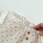 [66-100m]二点セット ベビー 女の子 トップス+ショートパンツ 肌触り良い - Image 9