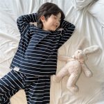 [110-160cm]ボーダー柄 着心地抜群 シンプル ルームウェア - Image 4