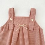 [66-100cm]ロンパース ベビー 無地 レイヤードしやすい - Image 8