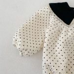 [66-100cm]ベビー ロンパース やわらか素材 ガーリー - Image 2