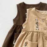 [80-130cm]トップスorワンピース 女の子 おしゃれ レトロ - Image 10