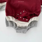 [66-90cm]ロンパース ベビー アルファベット 着心地抜群