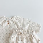 [66-100m]二点セット ベビー 女の子 トップス+ショートパンツ 肌触り良い - Image 4