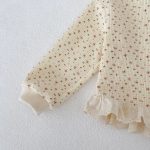 [73-110cm]セットアップ ベビー 女の子 花柄 フリルデザイン - Image 5