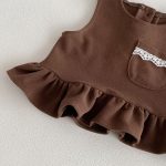 [73-110cm]セットアップ ベビー 女の子 トップス or ベスト+パンツ - Image 9