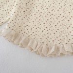 [73-110cm]セットアップ ベビー 女の子 花柄 フリルデザイン - Image 12