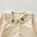 [80-130cm]トップスorワンピース 女の子 おしゃれ レトロ - Image 5