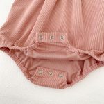 [66-100cm]ロンパース ベビー 無地 レイヤードしやすい - Image 6