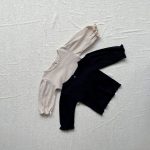 [73-100cm]セットアップ ベビー 無地 おしゃれ - Image 8