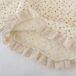 [73-110cm]セットアップ ベビー 女の子 花柄 フリルデザイン