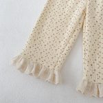 [73-110cm]セットアップ ベビー 女の子 花柄 フリルデザイン - Image 16