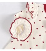 [66-90cm]ベビー ロンパース ハート柄 可愛い ガーリー - Image 11