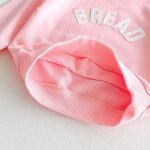 [80-130cm]セットアップ キッズ トレーナー+パンツ アルファベット - Image 6