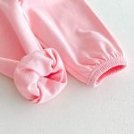 [80-130cm]セットアップ キッズ トレーナー+パンツ アルファベット - Image 4