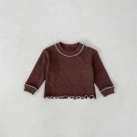 [66-100cm]ベビー セット トップス+ブルマ メロウフリル 肌に優しい - Image 7