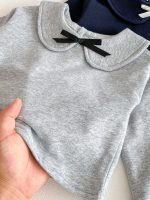 [73-110cm]セットアップ ベビー 女の子 トップス+スカート おしゃれ リボン付き - Image 2