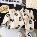 [80-150cm]もこもこ スタンドネック 着やすい ルームウェア - Image 6