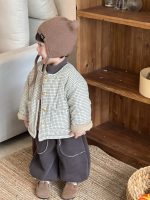 [73-110cm] チェック柄 アウター/トレーナー/パンツ - Image 6