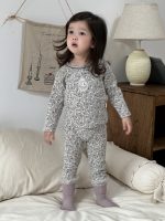 [73-110cm]花柄 ガーリー 快適 ルームウェア - Image 2