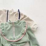 [73-120cm]スウェット上下セット 女の子 おしゃれ コーデュロイ