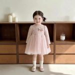 [73-120cm]ワンピース 女の子 プリンセス ガーリー - Image 6