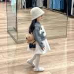 [73-120cm]可愛い 犬柄 女の子 セーター/スカート - Image 5