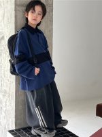 [100-150cm]スポーティ ゆったり ボトムス パンツ - Image 4